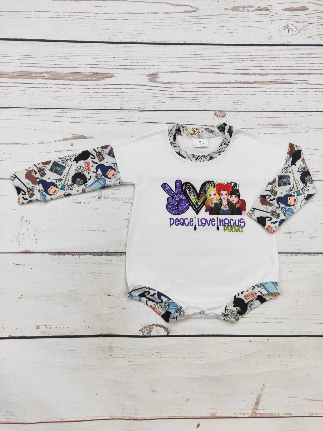 Baby Girls Halloween Printed Bubble