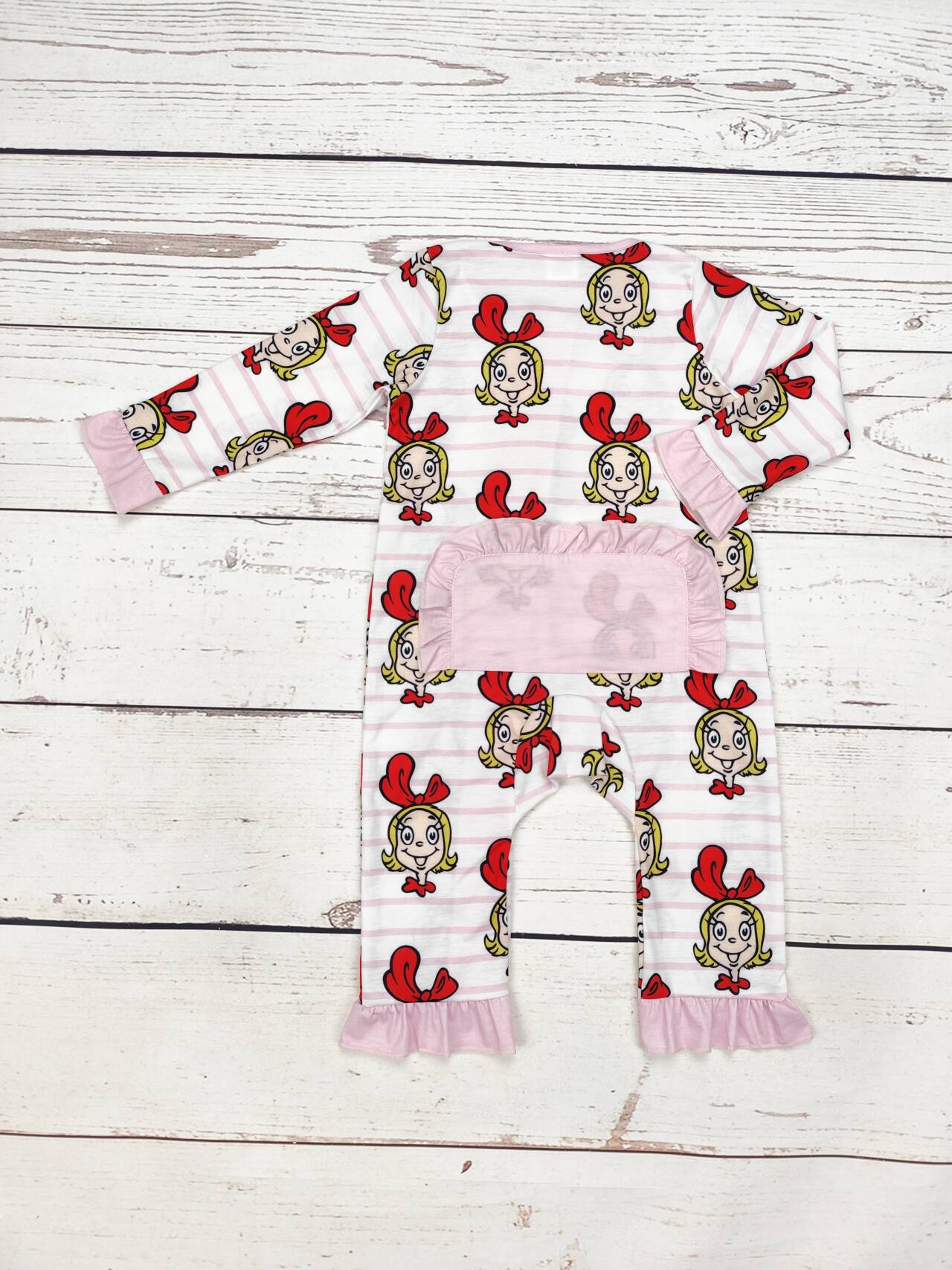 Girls Character Christmas Bamboo Zip Sleeper