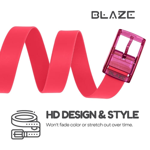Blaze Belts Silicone Belts 2022 Updated Version for Men and Women