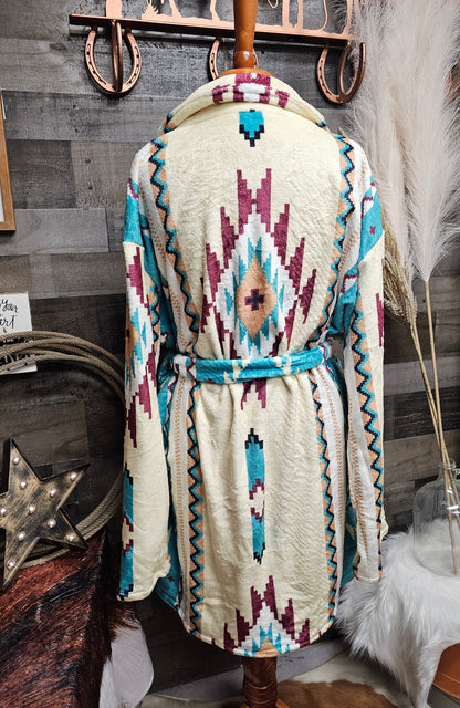 Taos Aztec Women's Bath Robe