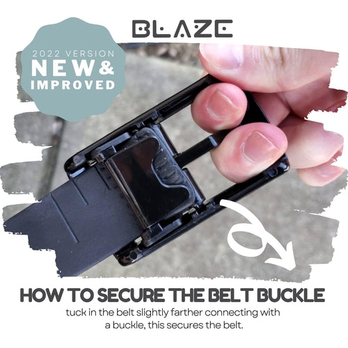 Blaze Belts Silicone Belts 2022 Updated Version for Men and Women