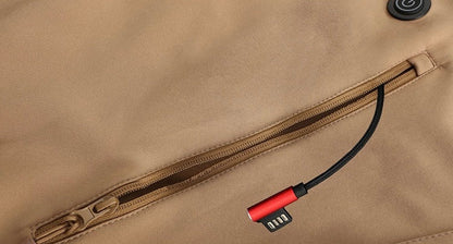 LITEGUEST Heated Camouflage Jacket  Waterproof Outdoor for Winter