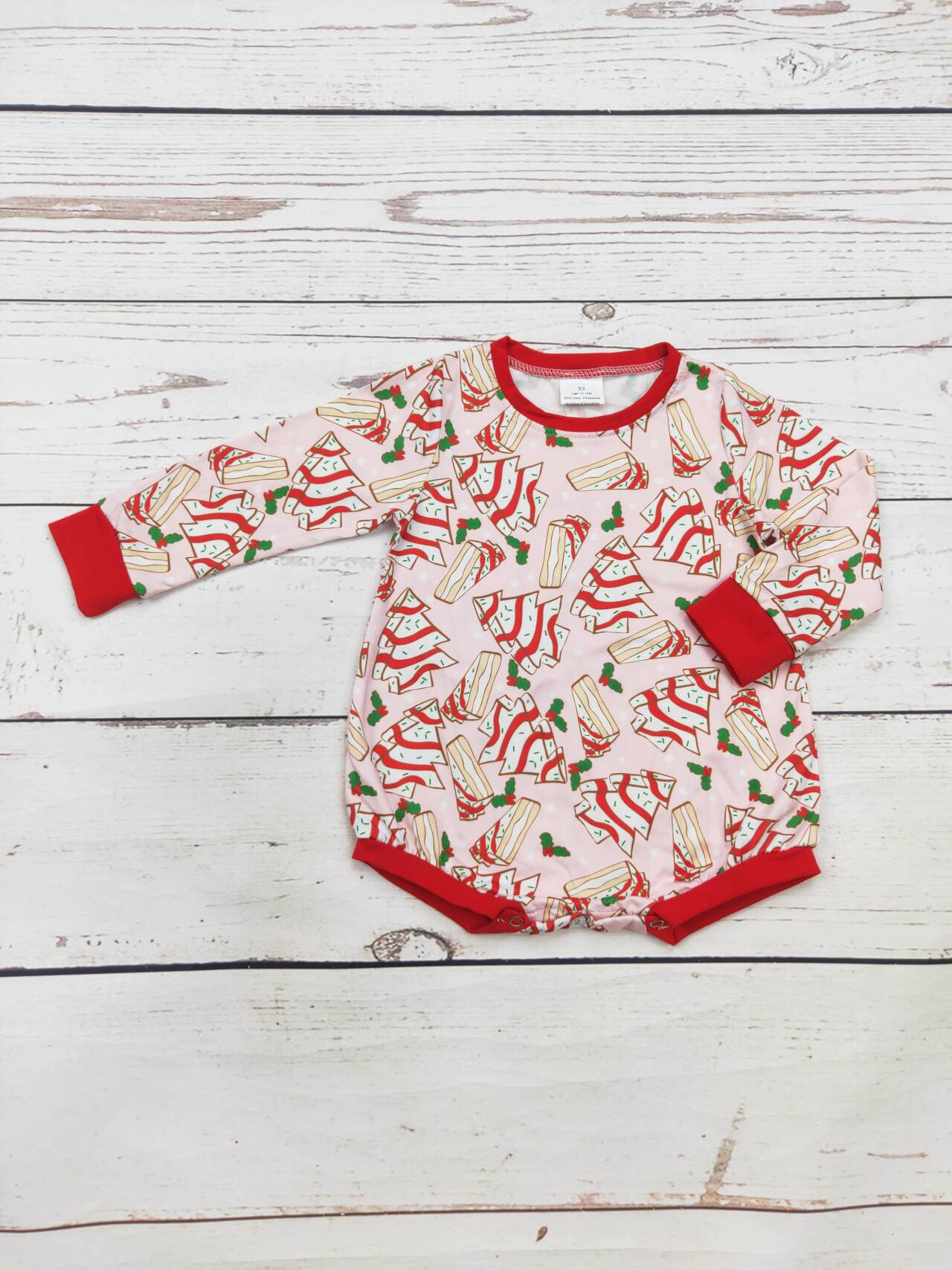 Baby Christmas Tree Cakes Bubble