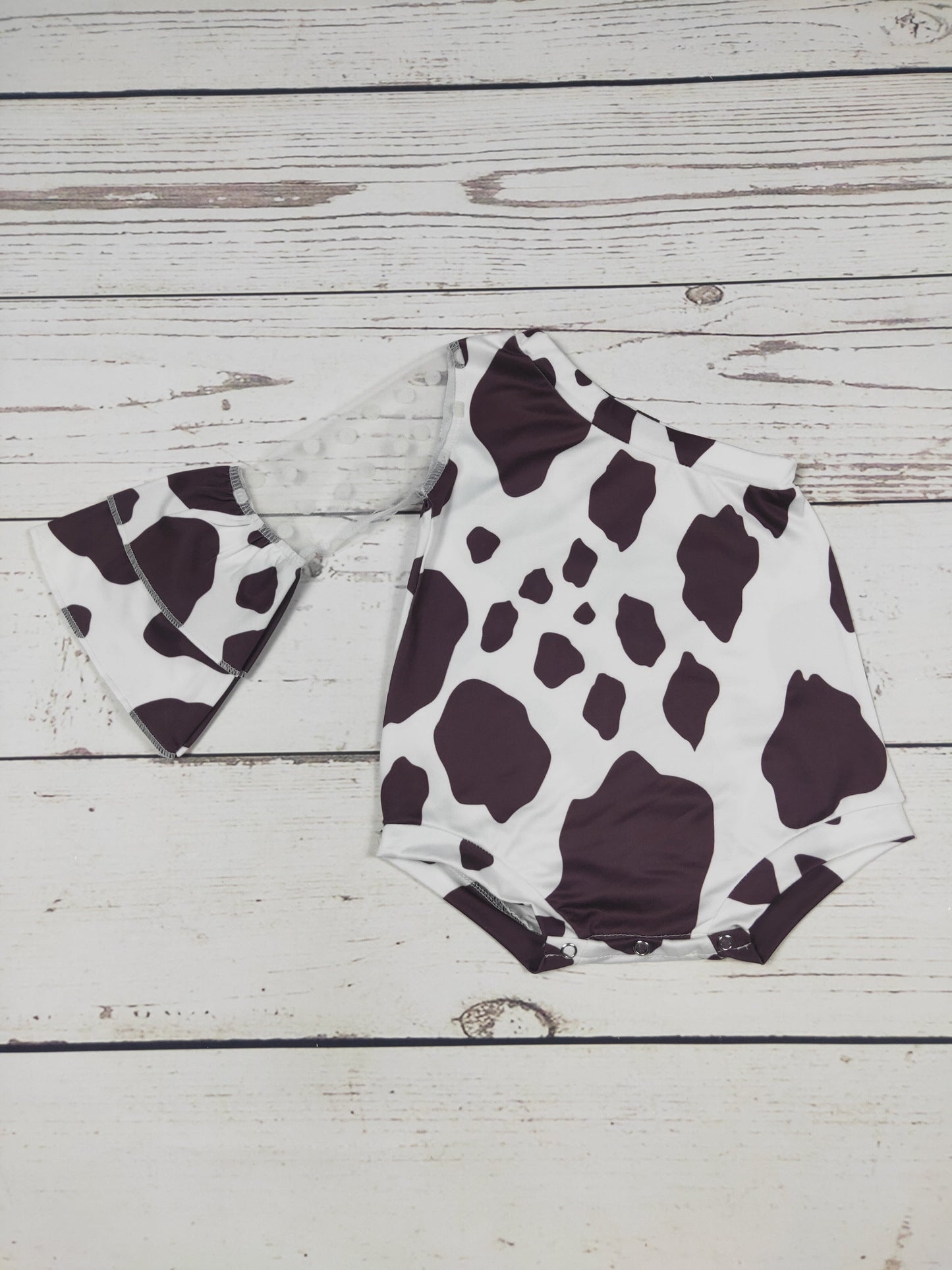 Baby Girl Cowhide Bubble