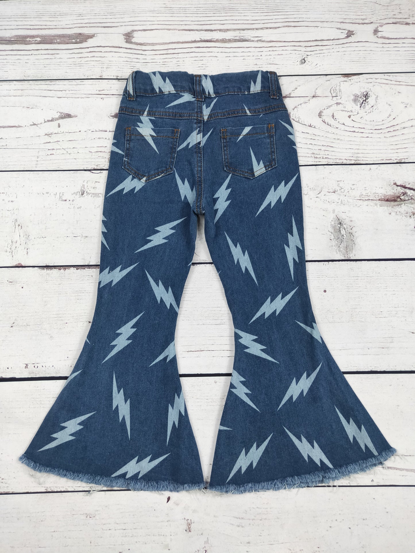 Girls Western Flare Jeans