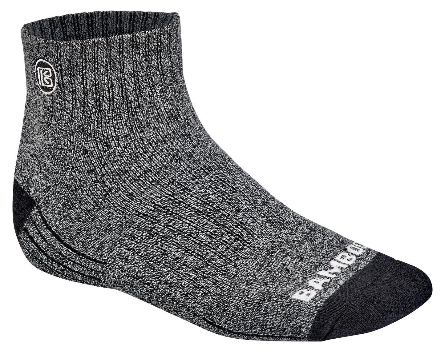 Premium Bamboo Rayon Quarter High Crew Socks