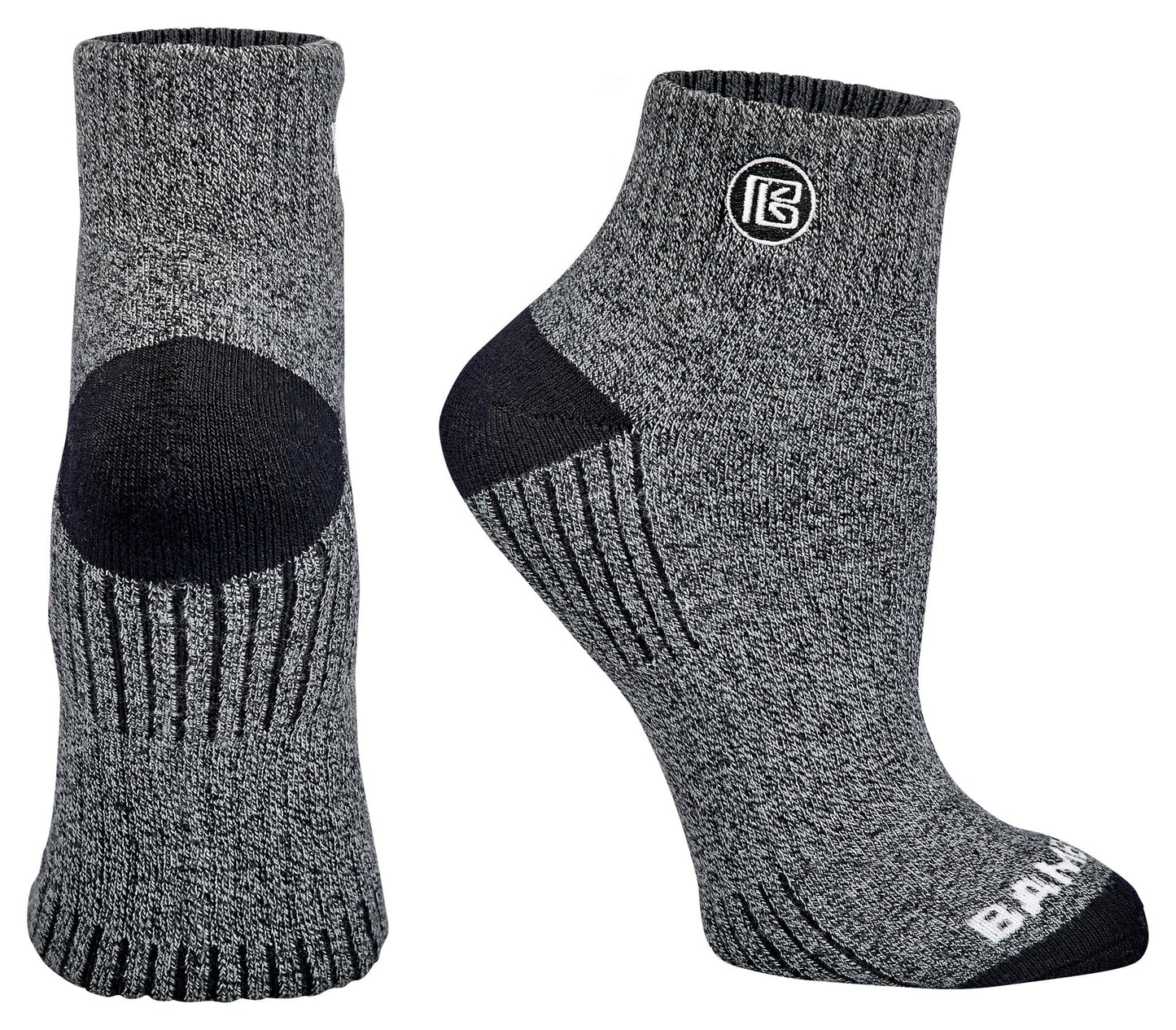 Premium Bamboo Rayon Quarter High Crew Socks