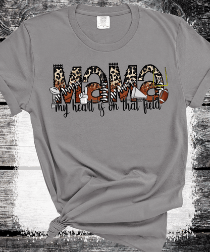 Football MAMA leopard print, custom Football shirts, Personalized Football sweatshirts, Local Team shirts. Sports Wear